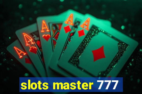 slots master 777